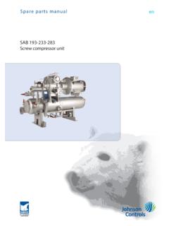 SAB 193-233-283 Screw compressor unit - Sabroe