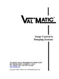 Surge Control in Pumping Systems - Val-Matic Valve &amp; Mfg