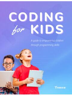 Table of Contents - Coding For Kids, Kids Programming ...