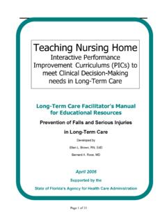 Teaching Nursing Home - GeriU.org