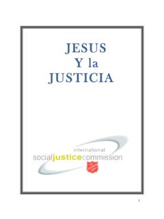 JESUS Y la JUSTICIA - tsacfotny.edu