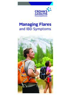 Managing Flares Brochure - Crohn's &amp; Colitis Foundation