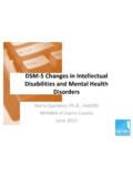 DSM-5 Changes in Intellectual Disabilities and …