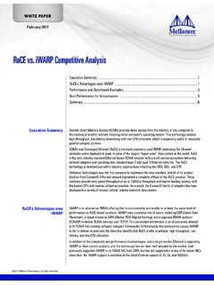 RoCE vs. iWARP Competitive Analysis - mellanox.com