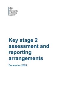 2021 Key stage 2 assessment and reporting arrangements