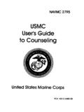 NAVMC 2795 USMC User's Guide to Counseling