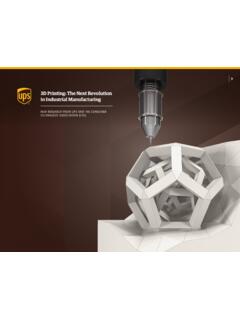 3D Printing: The Next Revolution in Industrial ... - UPS
