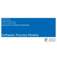 Software Process Models - GitHub Pages