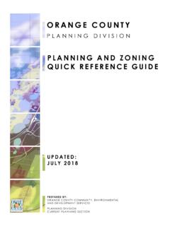 Planning and Zoning - Orange County, Florida