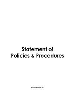 Policies &amp; Procedures (112817.v.usa) - media.pruvithq.com
