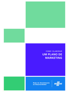 COMO ELABORAR UM PLANO DE MARKETING - sebrae.com.br