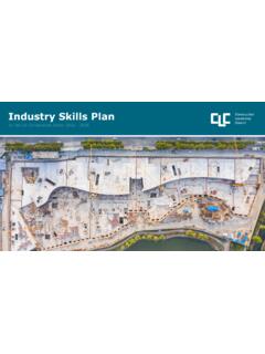 Industry Skills Plan - Construction Leadership Council