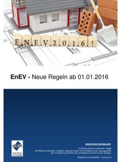 EnEV - Neue Regeln ab 01.01 - Holzbau aus …