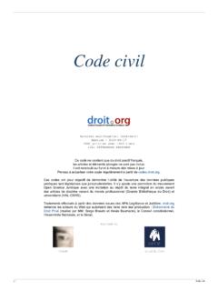 Code civil (Mise &#224; jour du 2022-02-09) - Droit.org