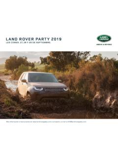 LAND ROVER PARTY 2019