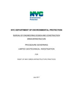 NYC DEPARTMENT OF ENVIRONMENTAL PROTECTION