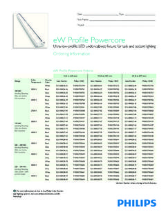 eW Profile Powercore - Philips Color Kinetics
