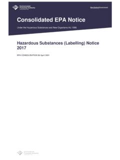 Consolidated EPA Notice