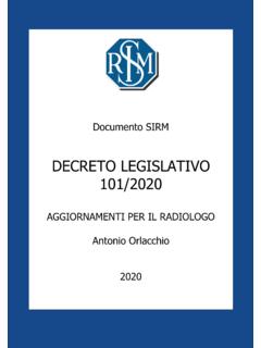 DECRETO LEGISLATIVO 101/2020