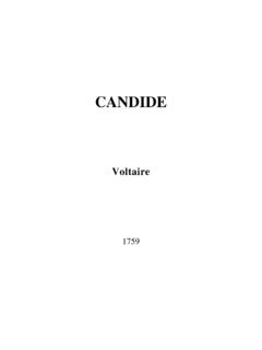 CANDIDE - Electronic Scholarly Publishing Project