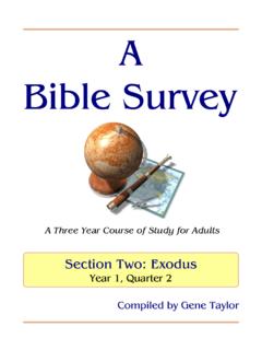 A Bible Survey - Church Of Christ In Tallahassee, …
