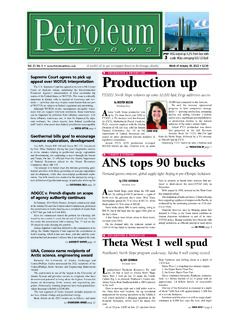 www.PetroleumNews.com l TION &amp; PRODUCTION Production …
