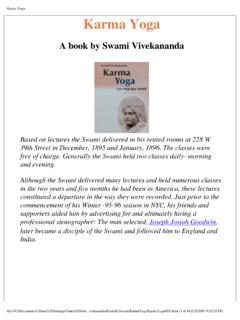 A book by Swami Vivekananda
