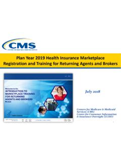 Plan Year 2019 Health Insurance Marketplace Registration ...