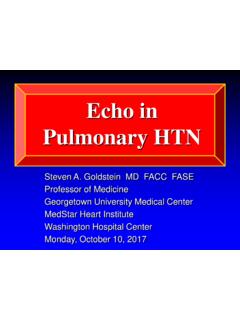 Echo in Pulmonary HTN - asecho.org