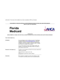 Florida Medicaid - APD