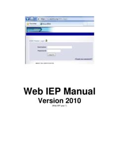 Web IEP Manual - iowaideainfo.org