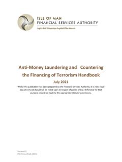 Anti-Money Laundering and Countering the Financing of ...