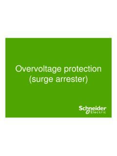 Overvoltage protection (surge arrester) - …