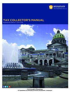 Tax Collectors Manual - pstca.org
