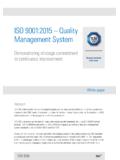 ISO 9001:2015 – Quality Management System - TMSAcademy