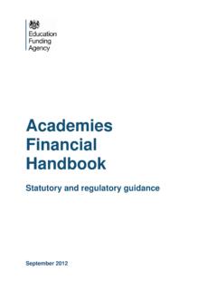 Academies Financial Handbook - apps.nationalcollege.org.uk