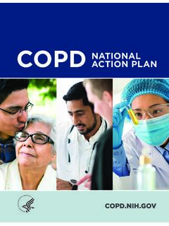 COPD NATIONAL ACTION PLAN - National Institutes of …