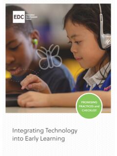 Integrating Technology into Early Learning