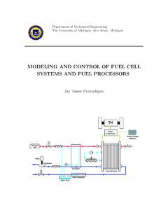 MODELING AND CONTROL OF FUEL CELL SYSTEMS AND …