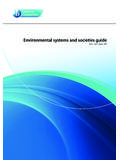 Environmental systems and societies guide
