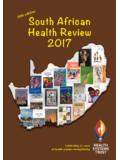 2012/13 South African Health Review - Health …