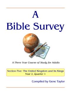 A Bible Survey - Centerville Road | Gene Taylor, …