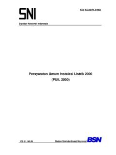 Persyaratan Umum Instalasi Listrik 2000 (PUIL 2000)