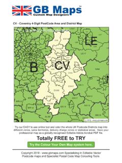 cv-coventry-postcode-district-map - UK Postcode Maps and ...