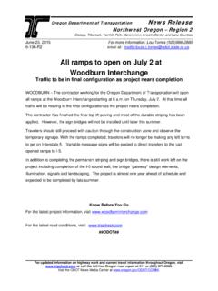 All ramps to open on July 2 at Woodburn Interchange