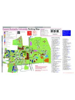 2 3 4 5 6 Eastern Kentucky University Parking Map