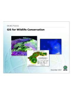 GIS for Wildlife Conservation - Esri