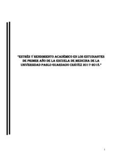 ESTR&#201;S Y RENDIMIENTO ACAD&#201;MICO EN LOS ... - Elsevier