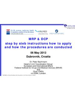MRP &amp; DCP step by steb instructions how to apply and how ...