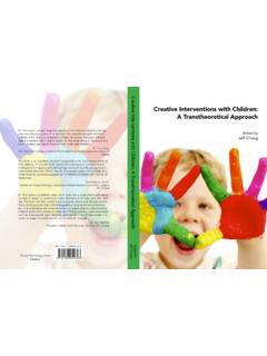 Creative Interventions with Children: A Transtheoretical ...